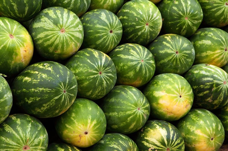 Colorful Fruits and Vegetables