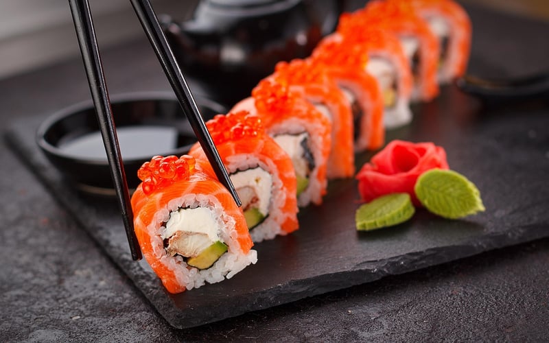 Sushi from Japan